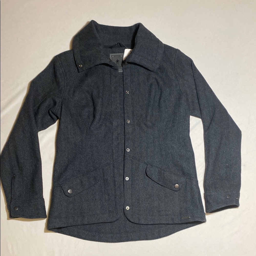 Smartwool Merino Wool Button Up Jacket Size M